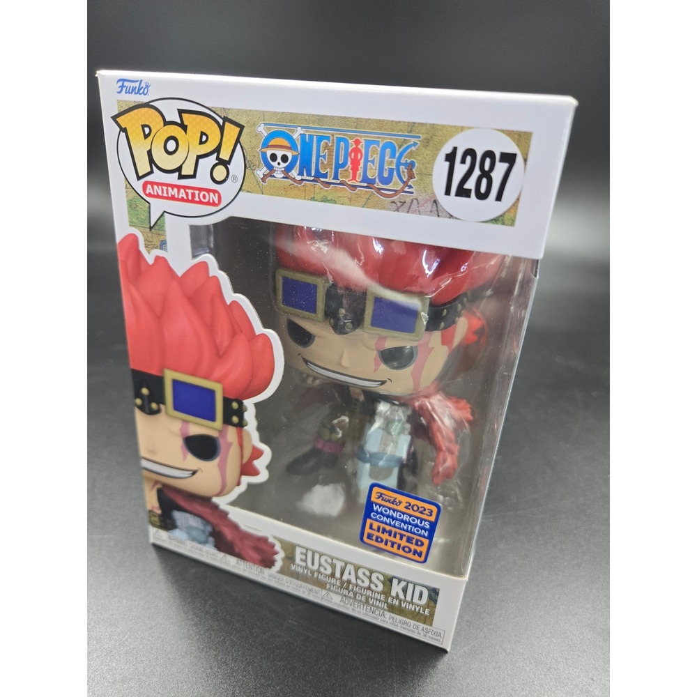 Funko Pop One Piece Eustass Kid 1287 2023 Wondrous Convention Limited Edition